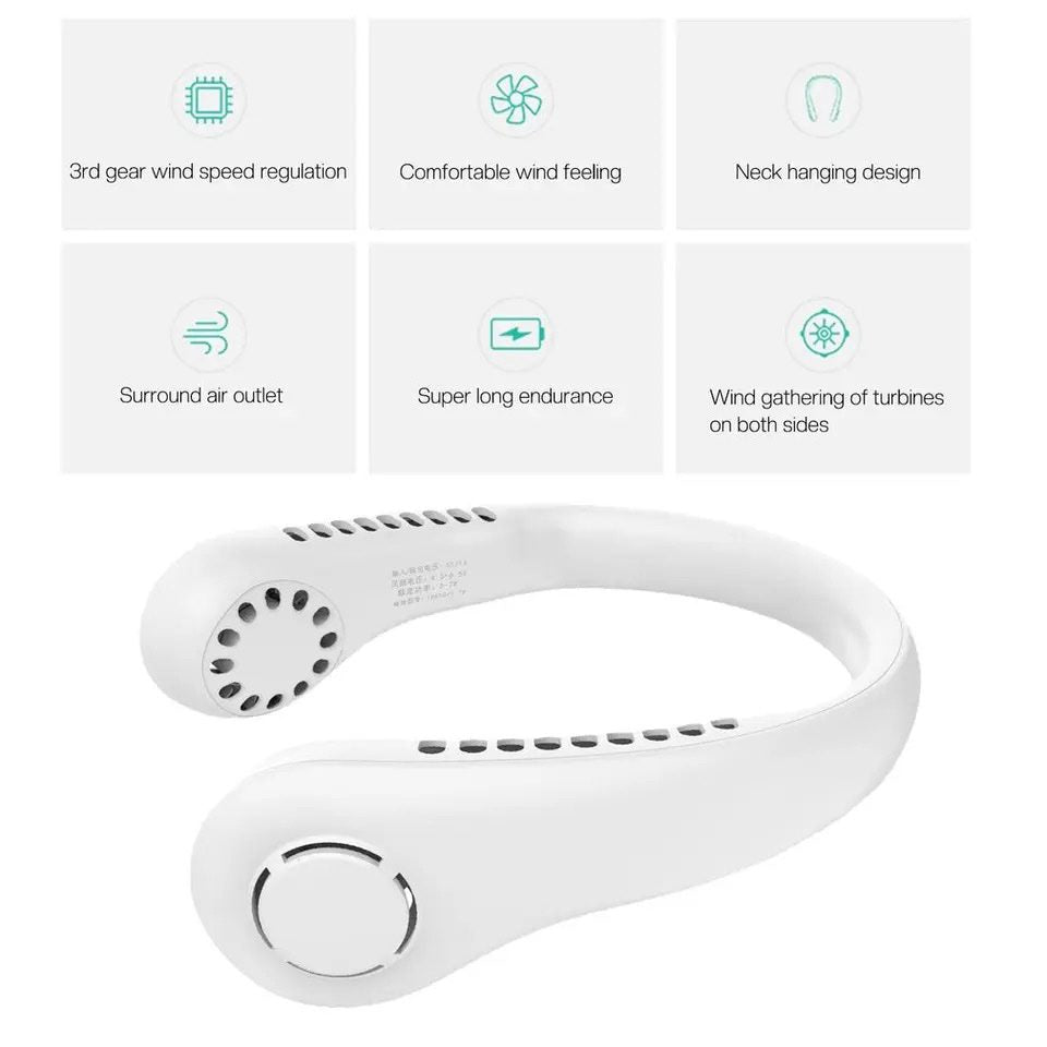 Portable Neck fan (Air Cooler)
